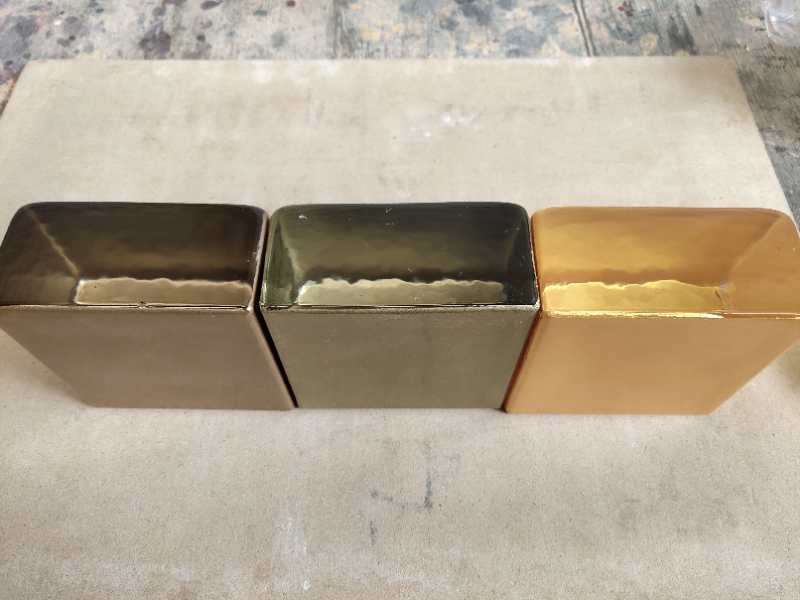 Gold Glass Brick